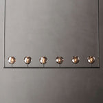 Boulle Linear Chandelier 60"