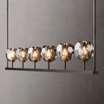Boulle Linear Chandelier 60"