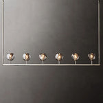 Boulle Linear Chandelier 60"