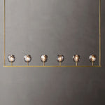 Boulle Linear Chandelier 60"