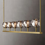 Boulle Linear Chandelier 60"