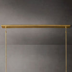 Boulle Linear Chandelier 60"