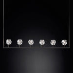 Boulle Linear Chandelier 60"