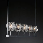 Boulle Linear Chandelier 60"