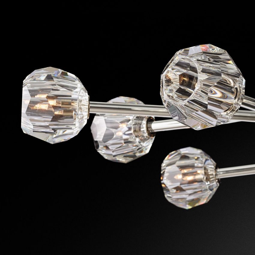 Boulle Oval Chandelier 72"
