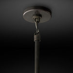 Boulle Oval Chandelier 72"
