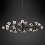 Boulle Oval Chandelier 72"