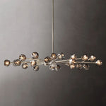Boulle Oval Chandelier 72"