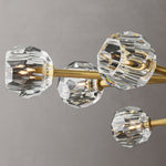 Boulle Oval Chandelier 72"