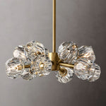 Boulle Round Chandelier 24"