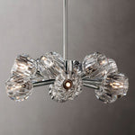 Boulle Round Chandelier 24"