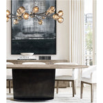 Boulle Round Chandelier 24"