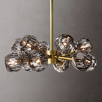 Boulle Round Chandelier 24"