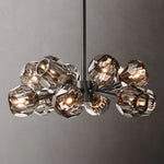 Boulle Round Chandelier 24"