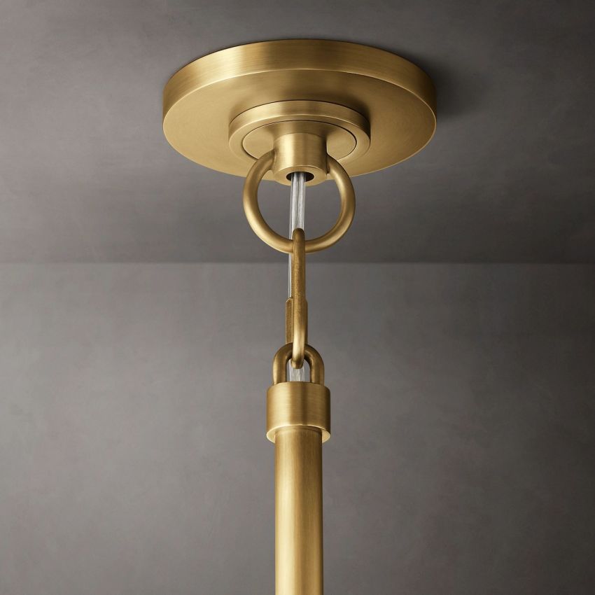 Boulle Round Chandelier 24"