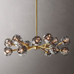 Boulle Round Chandelier 36"