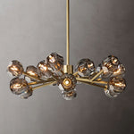 Boulle Round Chandelier 36"
