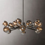Boulle Round Chandelier 36"