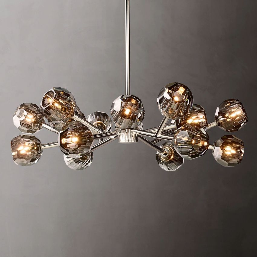 Boulle Round Chandelier 36"