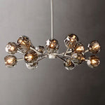 Boulle Round Chandelier 36"