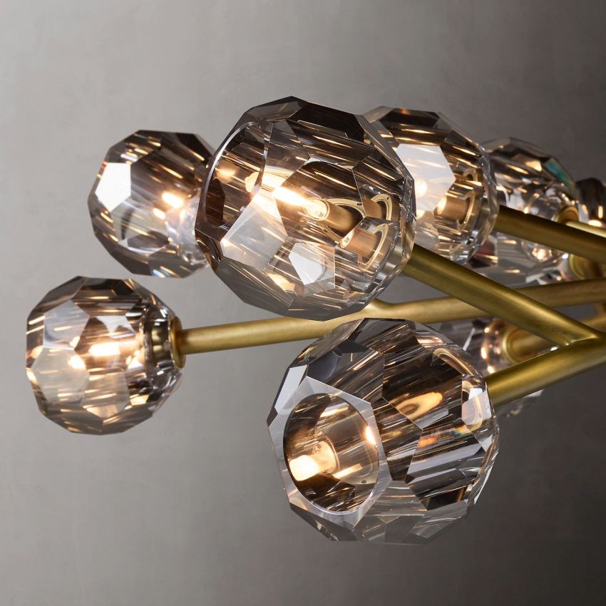 Boulle Round Chandelier 48"