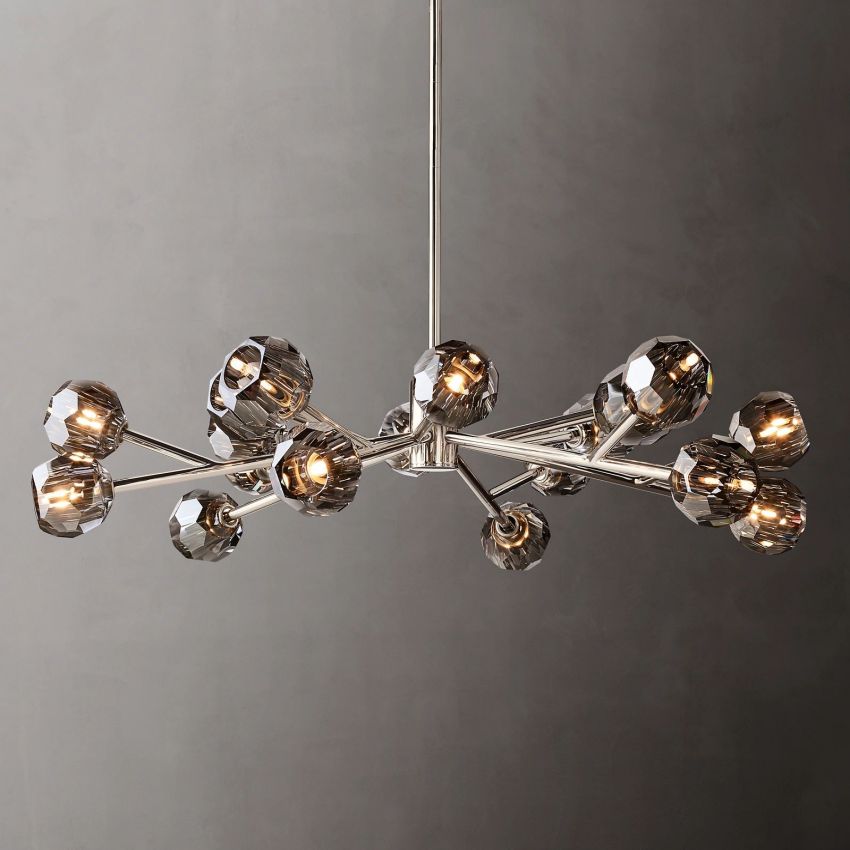 Boulle Round Chandelier 48"