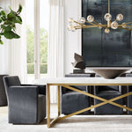 Boulle Round Chandelier 48"