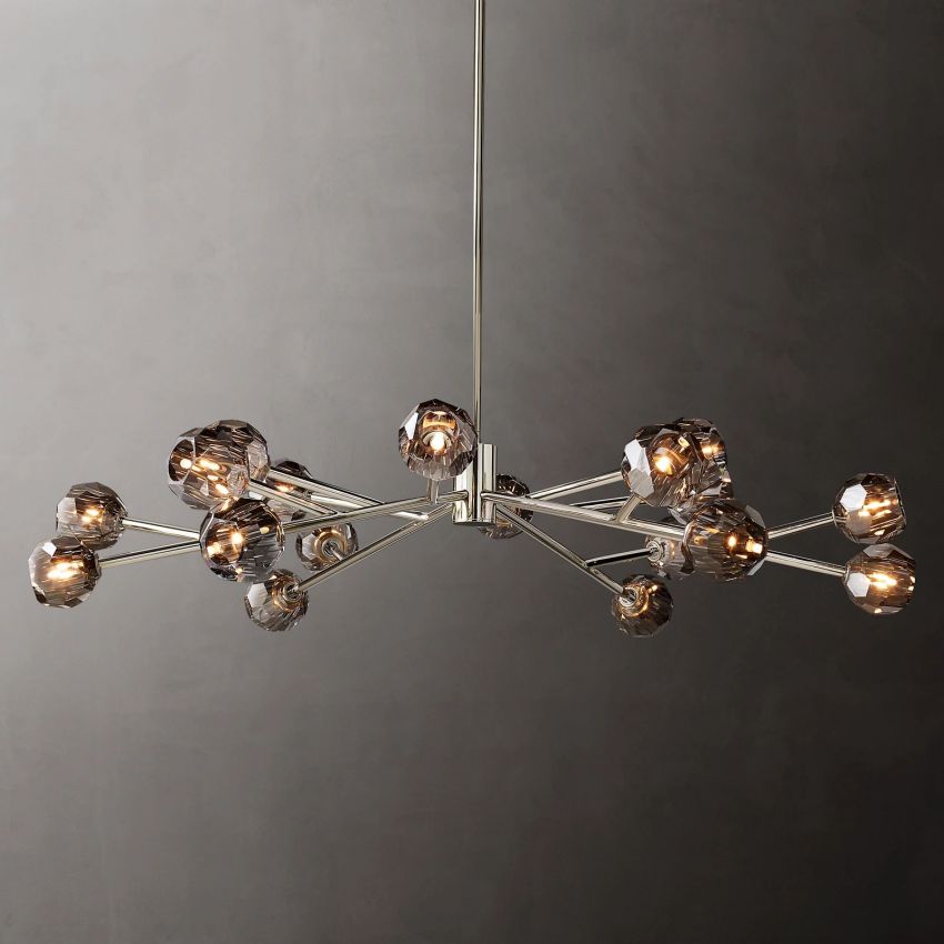 Boulle Round Chandelier 60"