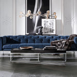 Boulle Round Chandelier 72"