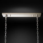 Odeval Rectangular Tiered Chandelier 49"