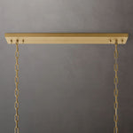 Odeval Rectangular Tiered Chandelier 49"