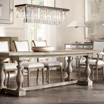 Odeval Rectangular Tiered Chandelier 40"