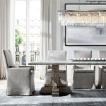 Odeval Rectangular Tiered Chandelier 59"