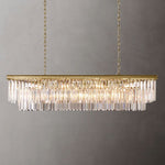 Odeval Rectangular Tiered Chandelier 59"