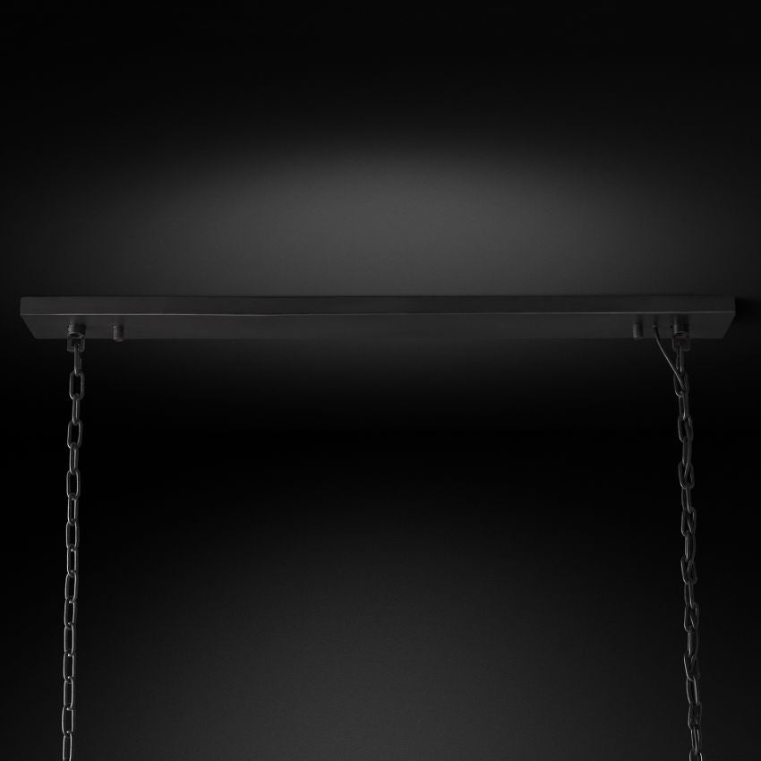 Odeval Rectangular Tiered Chandelier 72"