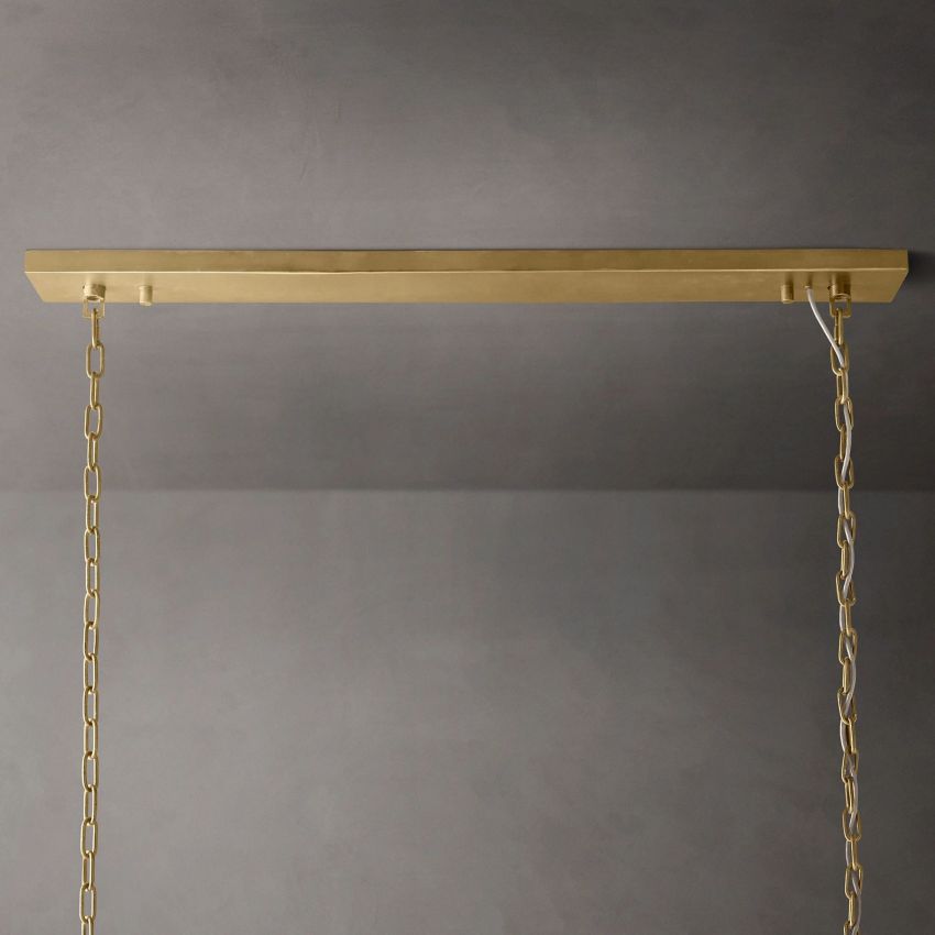 Odeval Rectangular Tiered Chandelier 72"