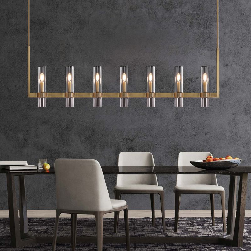 Ravello Linear Chandelier 59"