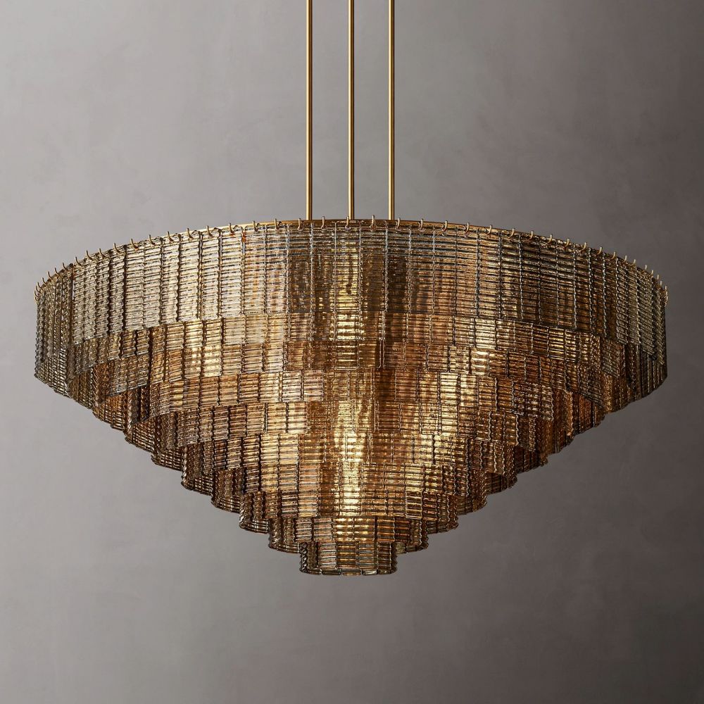 Sirelle Round Chandelier 65"