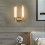 Vallon Glass Double Wall Sconce