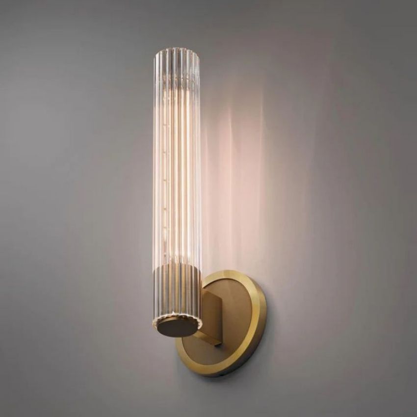 Vallon Glass Wall Sconce