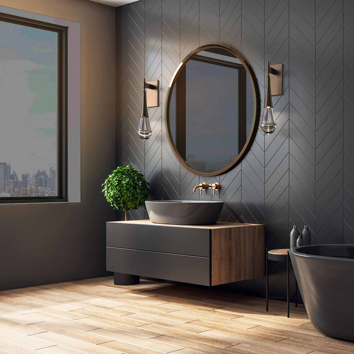 Water Drop Wall Sconce