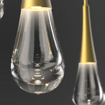 Water Drop Rectangle Chandelier