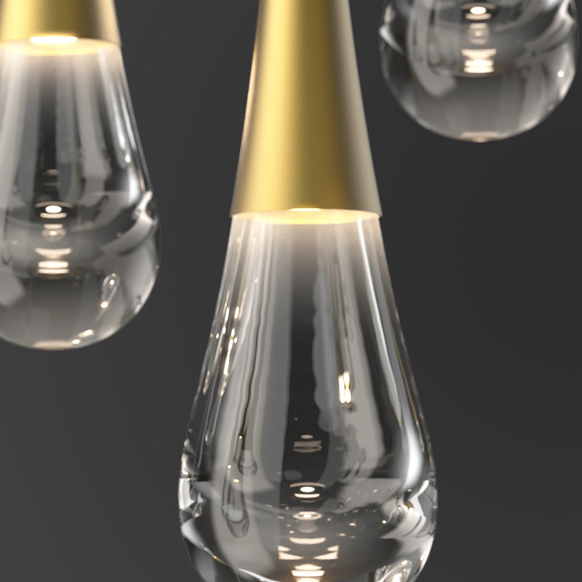 Water Drop Rectangle Chandelier