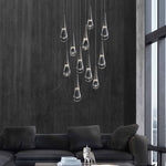 Water Drop Round Chandelier