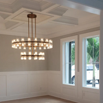 Archette Two-Tier Round Chandelier 60"