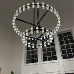 Archette Two-Tier Round Chandelier 60"