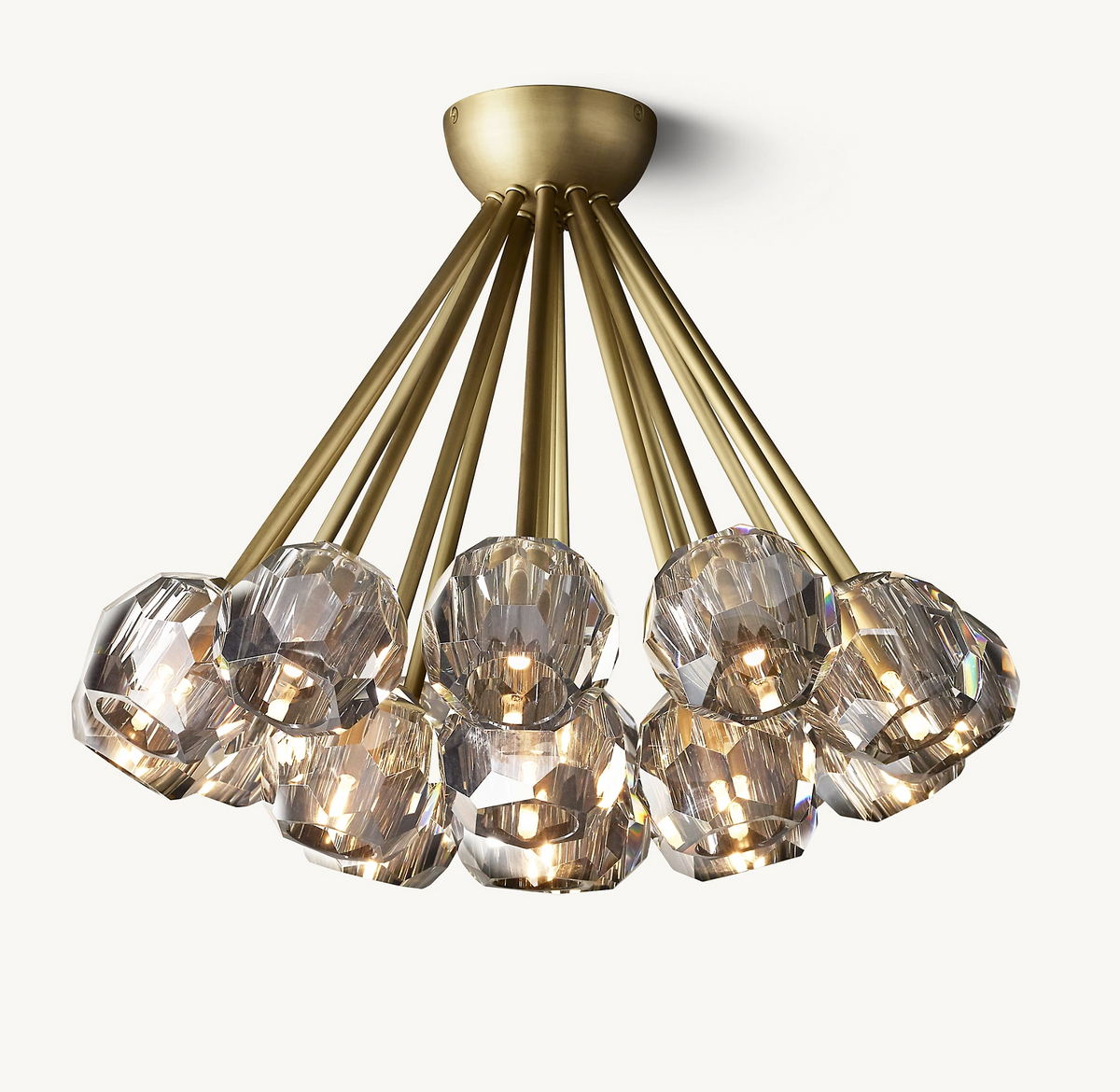 Boulle Flush Mount 24"