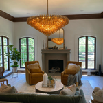 Chivaro Tiered Round Chandelier 37"