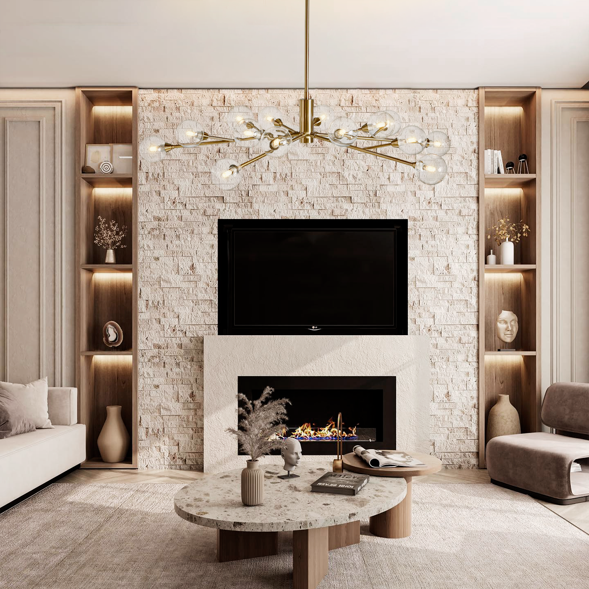 Apollo Round Chandelier