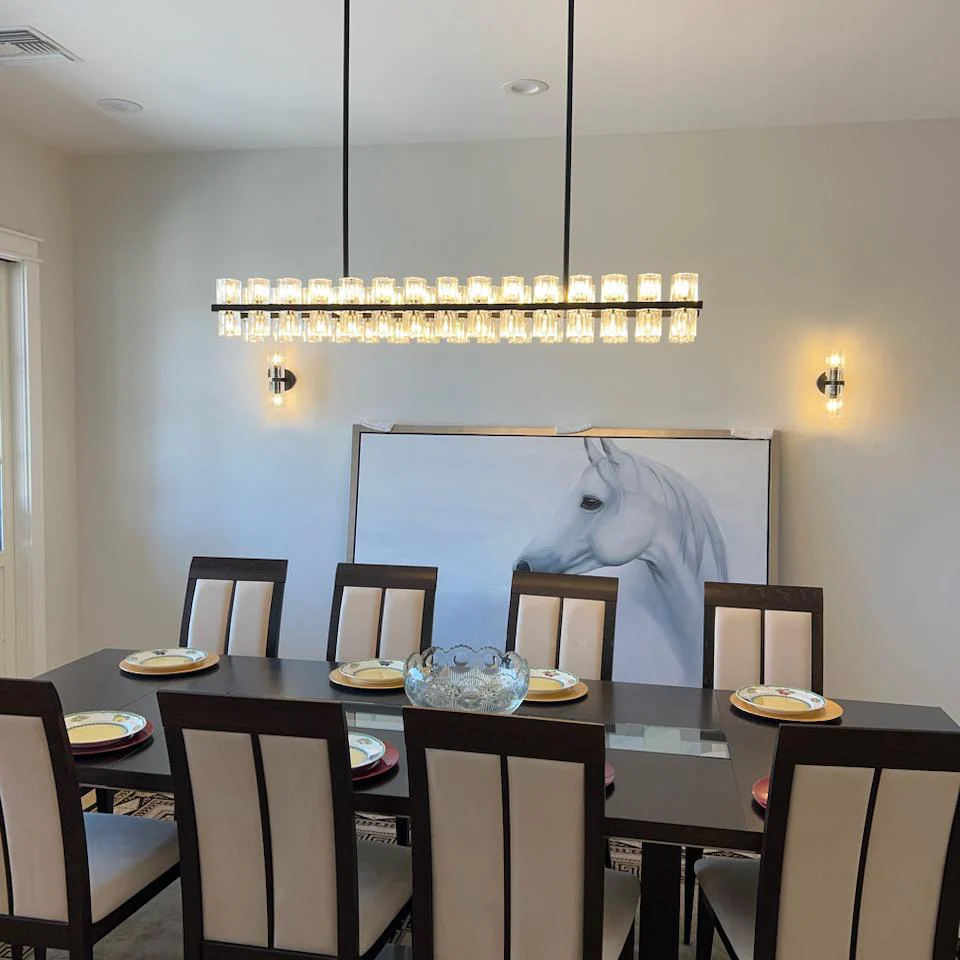 Archette Rectangular Chandelier 72"